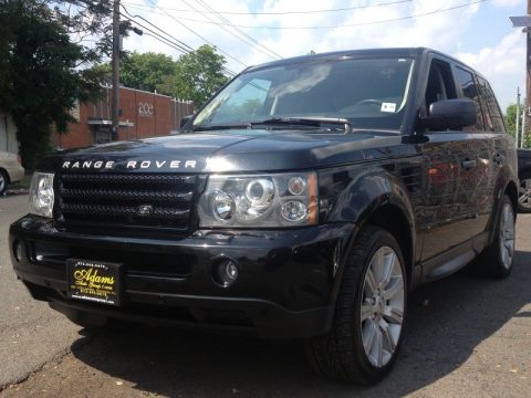 Santorini Black Land Rover Range Rover Sport Supercharged.  Click to enlarge.