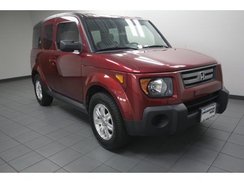 Tango Red Pearl Honda Element EX.  Click to enlarge.