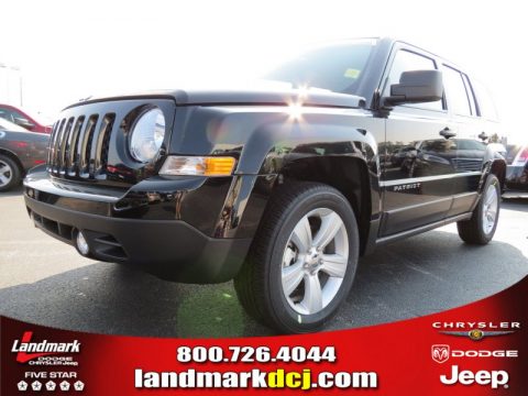 Black Jeep Patriot Latitude.  Click to enlarge.