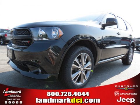 Brilliant Black Crystal Pearl Dodge Durango SXT.  Click to enlarge.