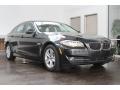Front 3/4 View of 2011 BMW 5 Series 528i Sedan #3