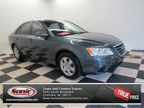 Slate Blue Hyundai Sonata GLS.  Click to enlarge.