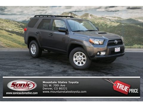 Magnetic Gray Metallic Toyota 4Runner Trail 4x4.  Click to enlarge.