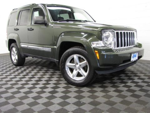 Jeep Green Metallic Jeep Liberty Limited 4x4.  Click to enlarge.