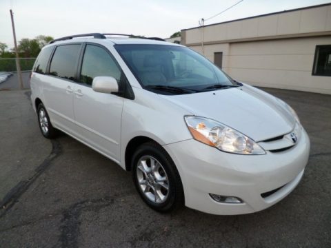 Natural White Toyota Sienna XLE. Click to enlarge. Natural White Toyota Sienna XLE. Click to enlarge.