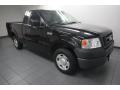 2008 Ford F150 XL Regular Cab Black 2008 Ford F150 XL Regular Cab Black
