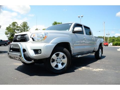 Silver Streak Mica Toyota Tacoma V6 TRD Sport Double Cab 4x4.  Click to enlarge.