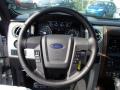  2013 Ford F150 Lariat SuperCab 4x4 Steering Wheel #21