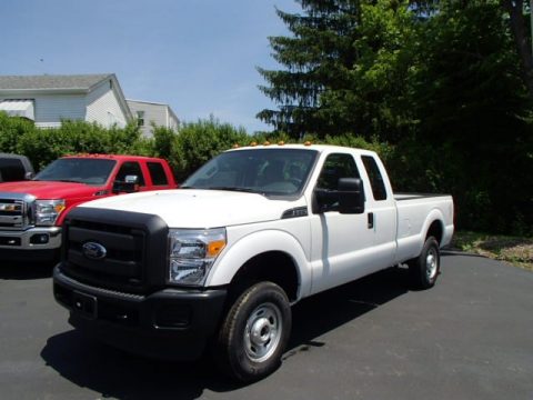 Oxford White Ford F250 Super Duty XL SuperCab 4x4.  Click to enlarge.
