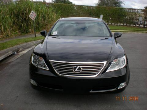 Obsidian Black Lexus LS 460.  Click to enlarge.