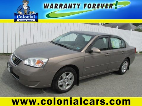 Amber Bronze Metallic Chevrolet Malibu Classic LS Sedan.  Click to enlarge.