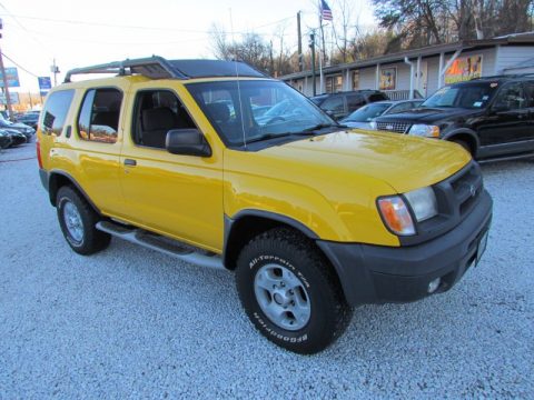 Solar Yellow Nissan Xterra SE V6 4x4. Click to enlarge. Solar Yellow Nissan Xterra SE V6 4x4. Click to enlarge.