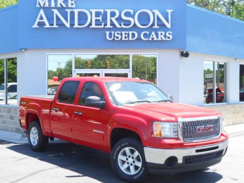 Fire Red GMC Sierra 1500 SLE Crew Cab 4x4. Click to enlarge. Fire Red GMC Sierra 1500 SLE Crew Cab 4x4. Click to enlarge.