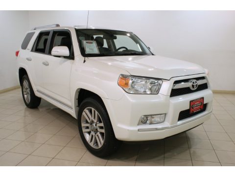 Blizzard White Pearl Toyota 4Runner Limited 4x4.  Click to enlarge.