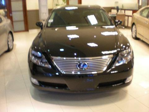 Lexus Ls 600h. Black Opal Mica 2008 Lexus LS