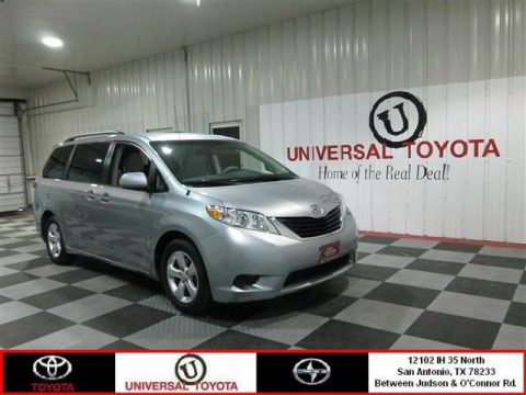 Silver Sky Metallic Toyota Sienna LE. Click to enlarge. Silver Sky Metallic Toyota Sienna LE. Click to enlarge.