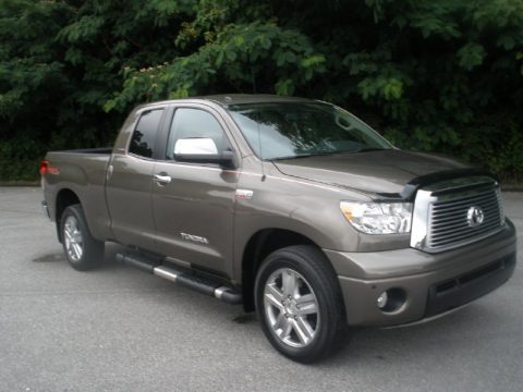 Pyrite Brown Mica Toyota Tundra Limited Double Cab 4x4.  Click to enlarge.
