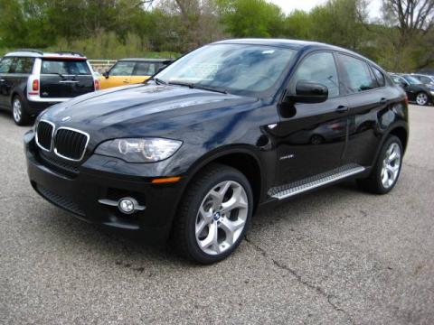 Black Sapphire Metallic BMW X6 xDrive35i.  Click to enlarge.