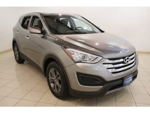 Mineral Gray Hyundai Santa Fe Sport AWD.  Click to enlarge.