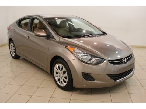 Desert Bronze Hyundai Elantra GLS.  Click to enlarge.