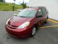 Front 3/4 View of 2008 Toyota Sienna CE #3