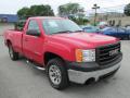 Front 3/4 View of 2008 GMC Sierra 1500 Work Truck Regular Cab #5
