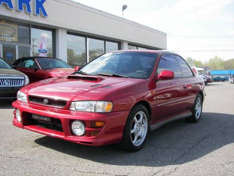 Sedona Red Pearl Subaru Impreza 2.5 RS Coupe.  Click to enlarge.