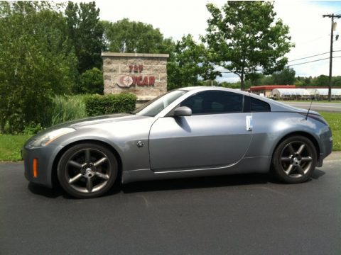 Silverstone Metallic Nissan 350Z Touring Coupe.  Click to enlarge.