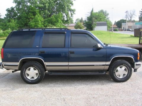 Indigo Blue Metallic GMC Yukon SLE 4x4. Click to enlarge. Indigo Blue Metallic GMC Yukon SLE 4x4. Click to enlarge.
