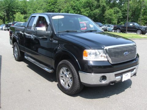 Black Ford F150 XLT SuperCab 4x4.  Click to enlarge.