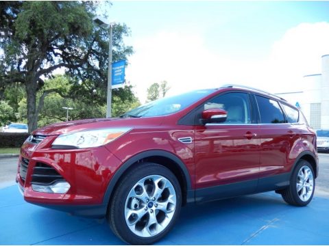 Ruby Red Ford Escape Titanium 2.0L EcoBoost.  Click to enlarge.