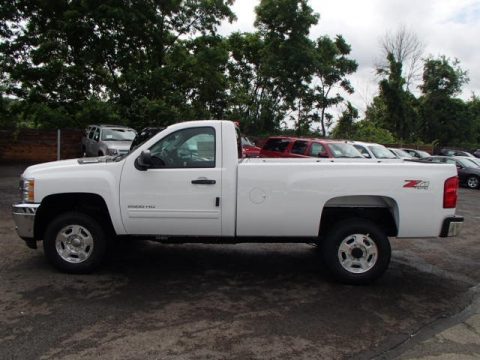 Summit White Chevrolet Silverado 2500HD LT Regular Cab 4x4. Click to enlarge. Summit White Chevrolet Silverado 2500HD LT Regular Cab 4x4. Click to enlarge.