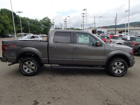 Sterling Gray Metallic Ford F150 FX4 SuperCrew 4x4.  Click to enlarge.