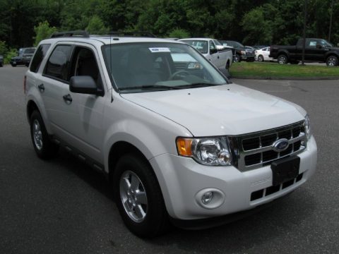 White Suede Ford Escape XLT.  Click to enlarge.
