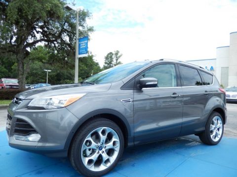 Sterling Gray Ford Escape Titanium 2.0L EcoBoost.  Click to enlarge.