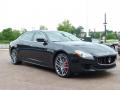 Front 3/4 View of 2014 Maserati Quattroporte GTS #11