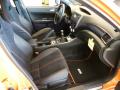 Front Seat of 2013 Subaru Impreza WRX STi 4 Door Orange Special Edition #10