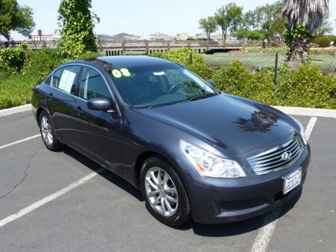 Blue Slate Metallic Infiniti G 35 Journey Sedan.  Click to enlarge.