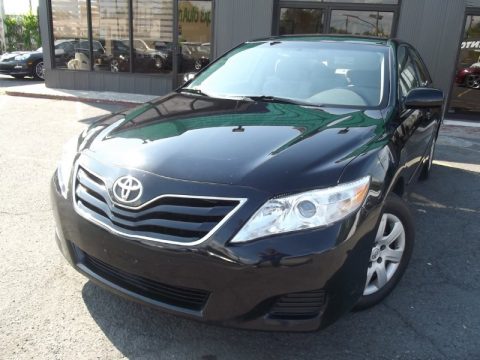 Black Toyota Camry LE. Click to enlarge. Black Toyota Camry LE. Click to enlarge.