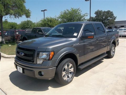 Sterling Gray Metallic Ford F150 FX2 SuperCrew.  Click to enlarge.