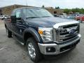 Front 3/4 View of 2013 Ford F350 Super Duty Lariat SuperCab 4x4 #1