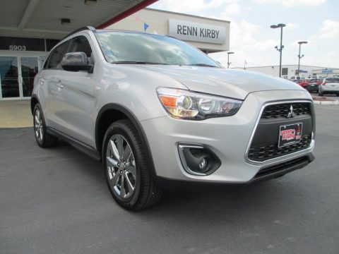 Quick Silver Metallic Mitsubishi Outlander Sport LE AWD.  Click to enlarge.
