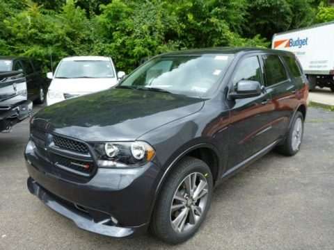 Maximum Steel Metallic Dodge Durango Rallye AWD.  Click to enlarge.