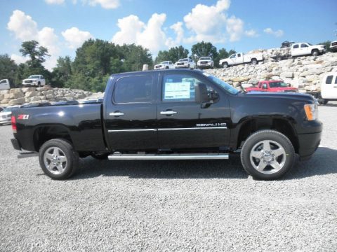 Onyx Black GMC Sierra 2500HD Denali Crew Cab 4x4. Click to enlarge. Onyx Black GMC Sierra 2500HD Denali Crew Cab 4x4. Click to enlarge.