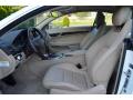 Front Seat of 2010 Mercedes-Benz E 350 Coupe #15