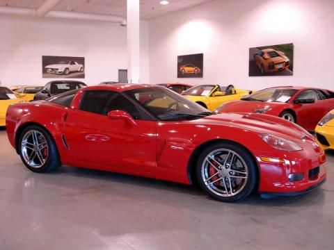 Car And Entertainment Corvette Zo6 Red