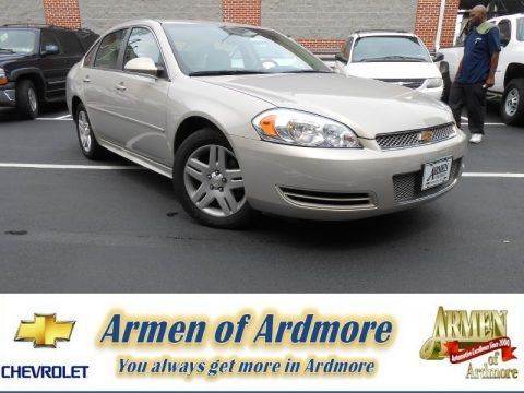 Gold Mist Metallic Chevrolet Impala LT.  Click to enlarge.