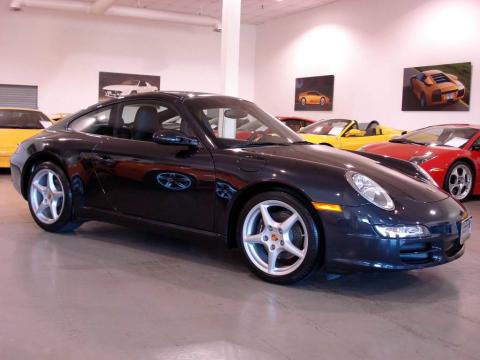 Midnight Blue Metallic Porsche 911 Carrera Coupe.  Click to enlarge.
