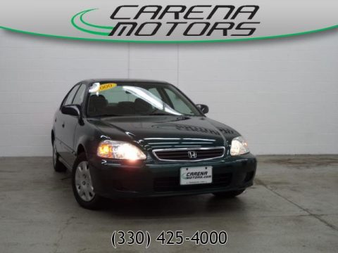 Clover Green Pearl Honda Civic VP Sedan.  Click to enlarge.