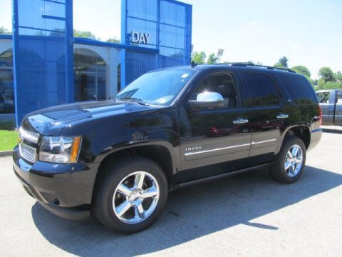 Black Chevrolet Tahoe LTZ 4x4.  Click to enlarge.